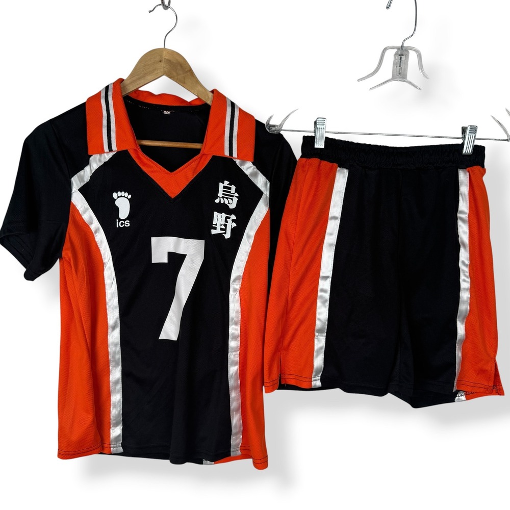 Haikyuu Karasuno Sports Uniform Kids Size Small Anime Cosplay Halloween Costume